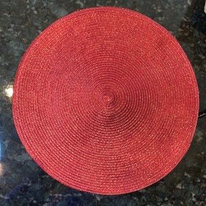 Placemats - Red Metallic (12)